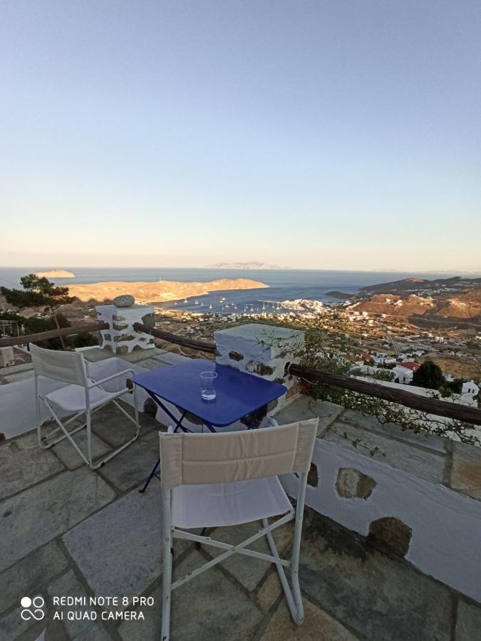Traditional Stone House With Breathtaking View Serifos Town Экстерьер фото